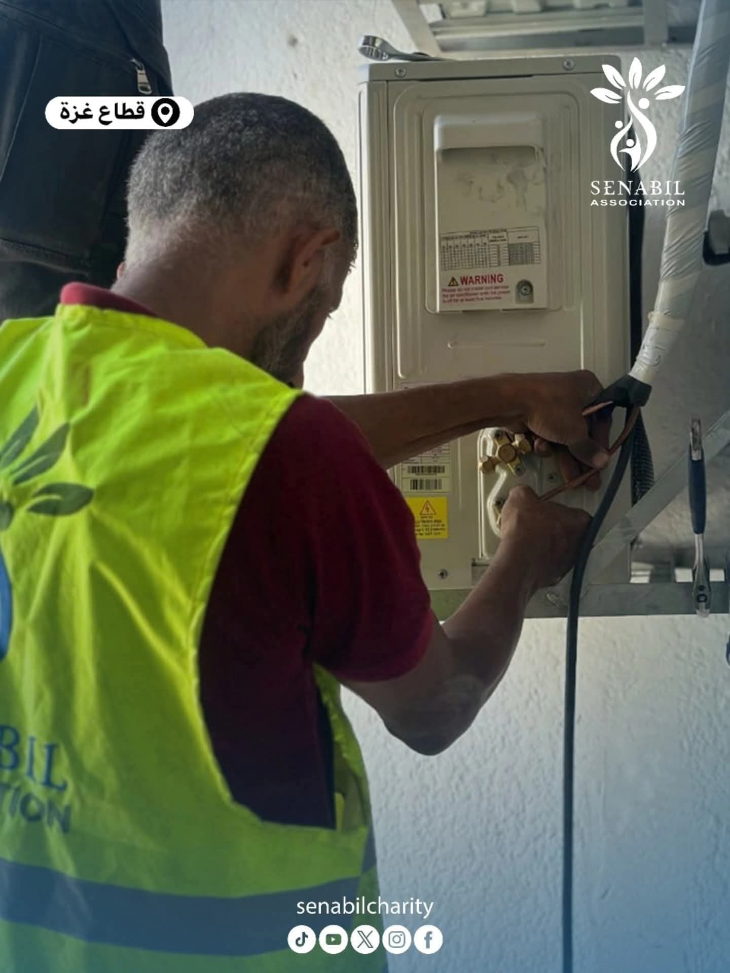 Sanabel equips the Rapid Treatment Hall at Al-Shifa Medical Complex ER as part of its health-sector support