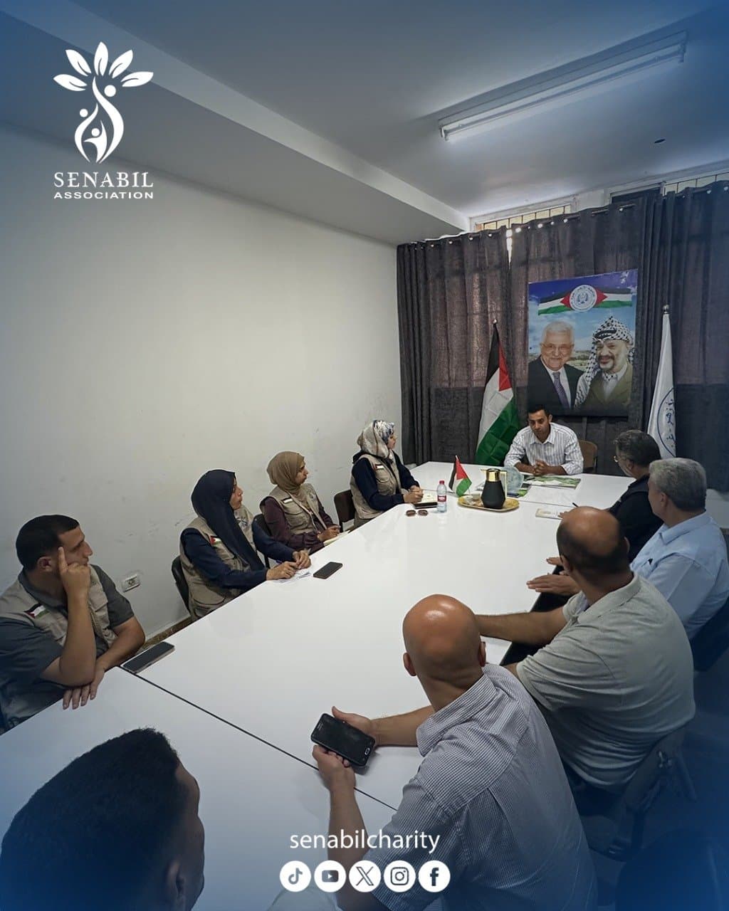 مؤسسة السنابل تزور جامعة الأزهر ضمن مشروع التعافي من آثار العدوان