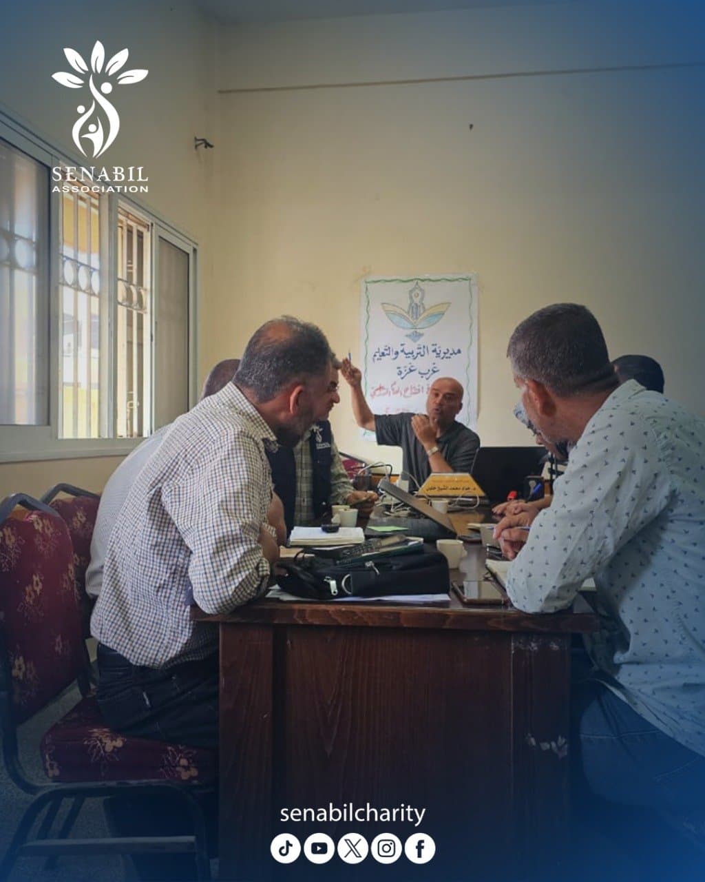 مؤسسة السنابل تواصل جهودها في دعم المتضررين ضمن خطة التعافي في شمال غزة