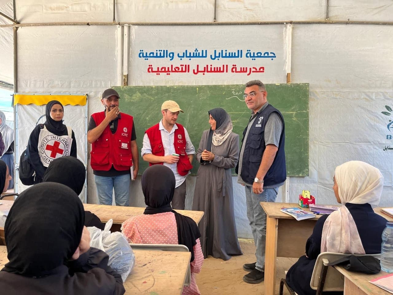 ICRC delegation visits Sanabel Youth & Development Foundation to explore avenues for cooperation