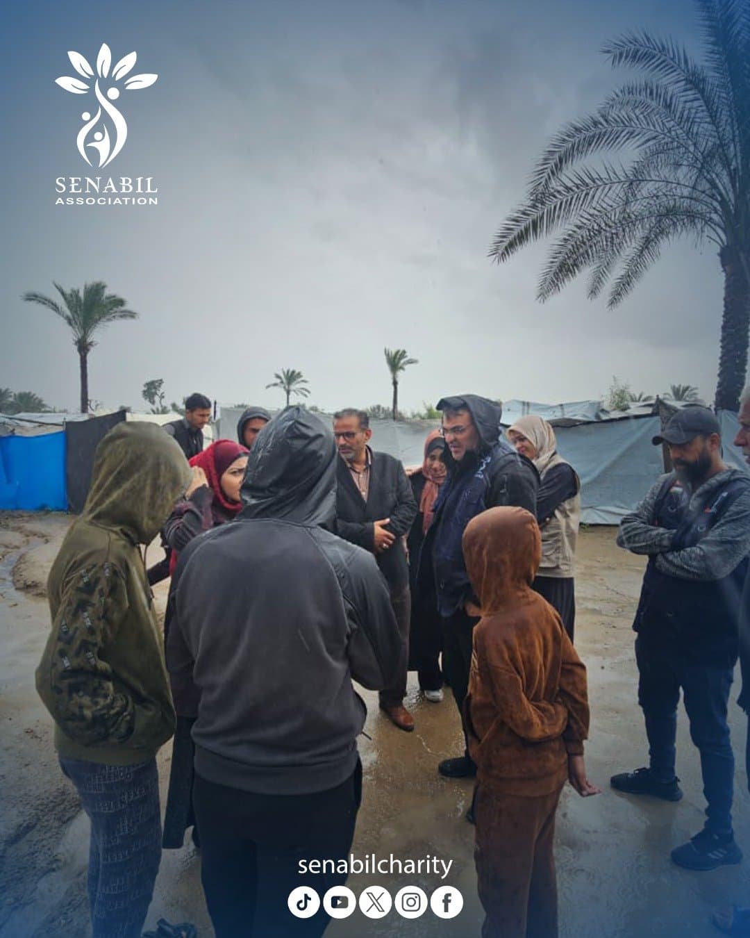 مؤسسة السنابل تنفذ جولة تفقدية لمتابعة احتياجات الأسر في ظل الظروف القاسية للشتاء