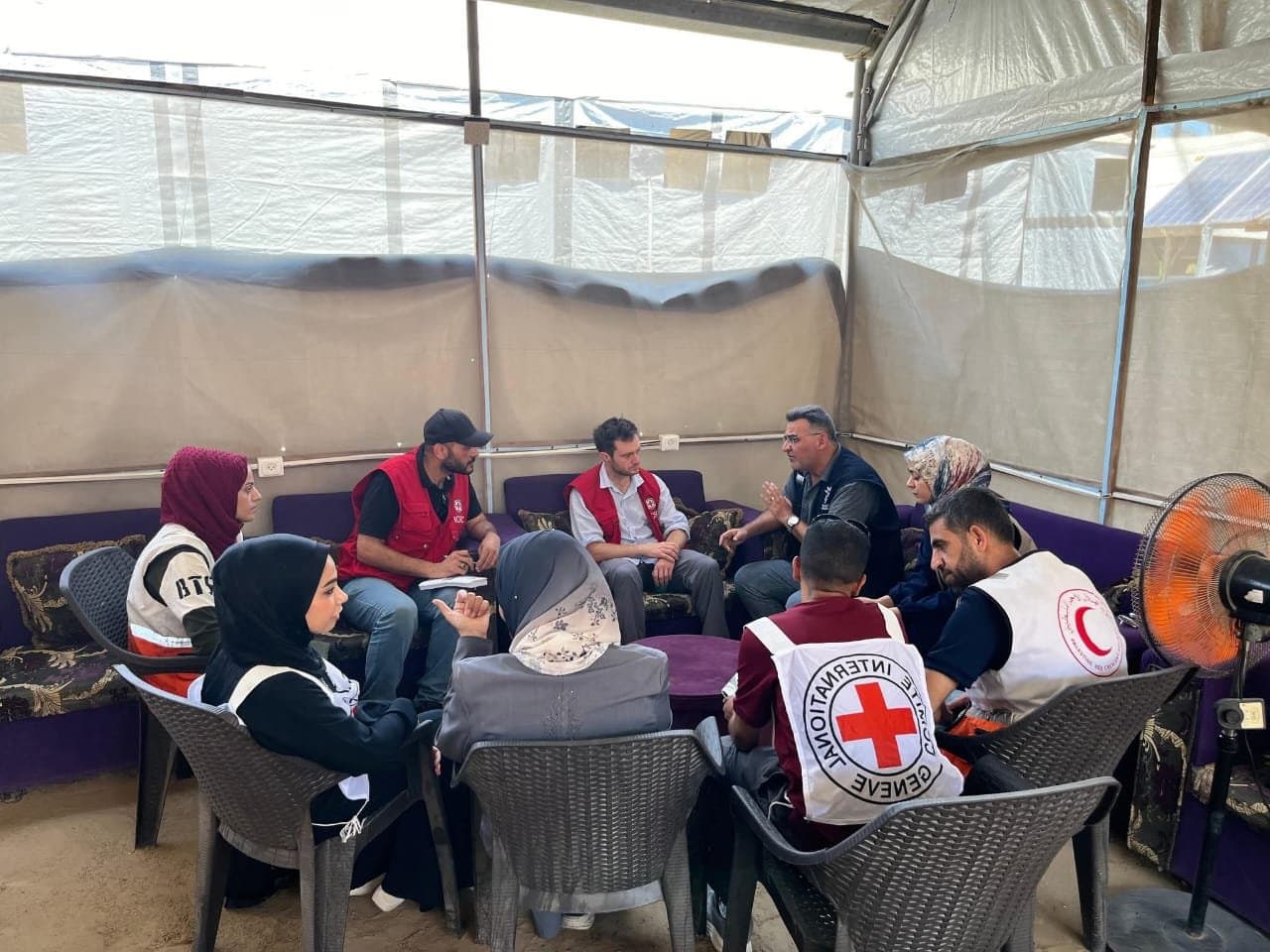 ICRC delegation visits Sanabel Youth & Development Foundation to explore avenues for cooperation