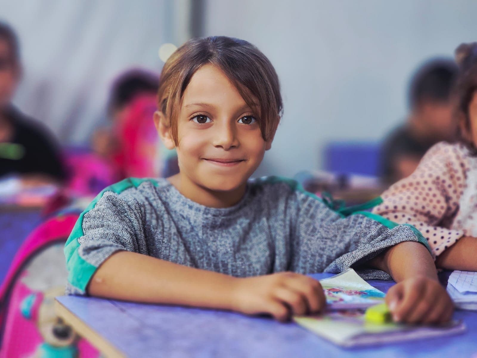 إنشاء مدرسة السنابل دير البلح 2 الميدانية كمنظومة تعليمية طارئة لضمان استمرارية التعليم خلال الحرب