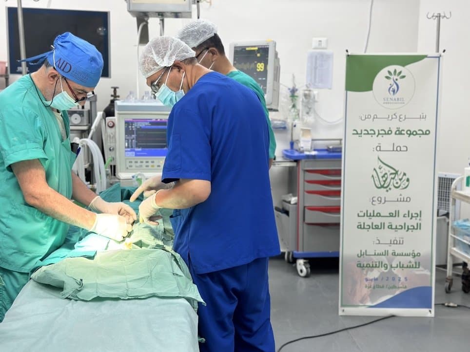 العمليات الجراحية للمرضى على قوائم الانتظار