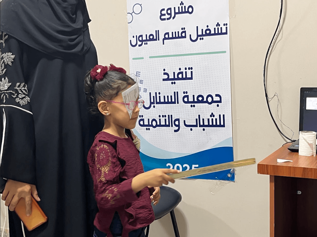 Operation of the Ophthalmology Department at Yaffa Hospital and Provision of Specialized Medical Equipment