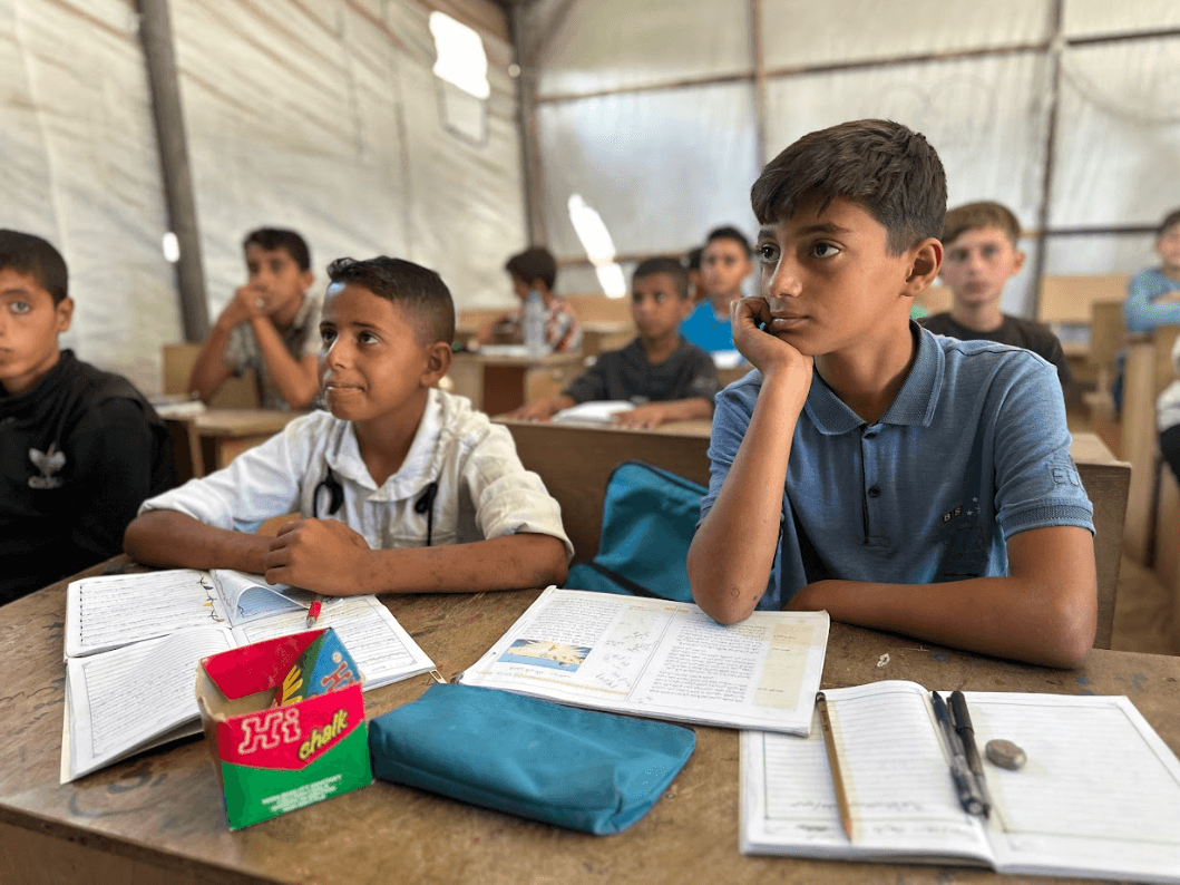 Establishing the Senabil Khan Younis Field School to Ensure the Continuity of Education During the War