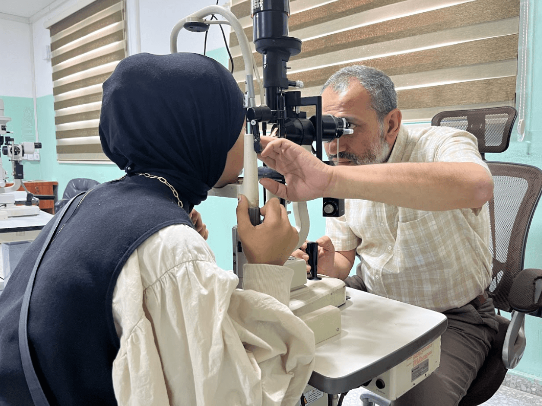 تشغيل قسم العيون في مستشفى يافا وتوريد أجهزة طبية نوعية