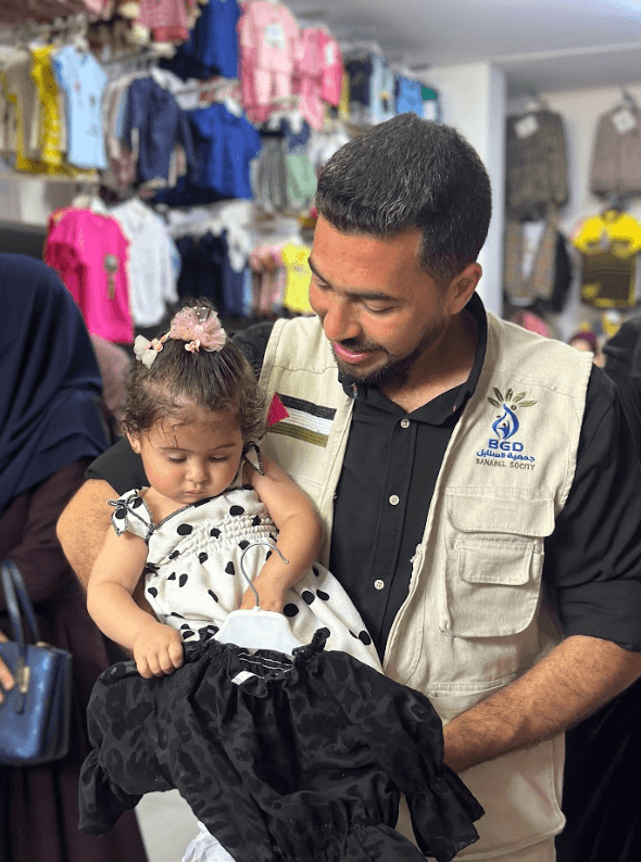 Distribution of Clothing for Children during Eid Al-Adha despite War and Harsh Conditions