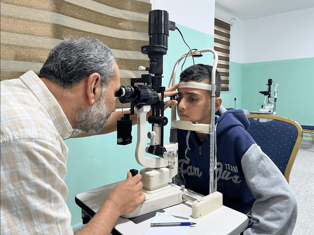 تشغيل قسم العيون في مستشفى يافا وتوريد أجهزة طبية نوعية