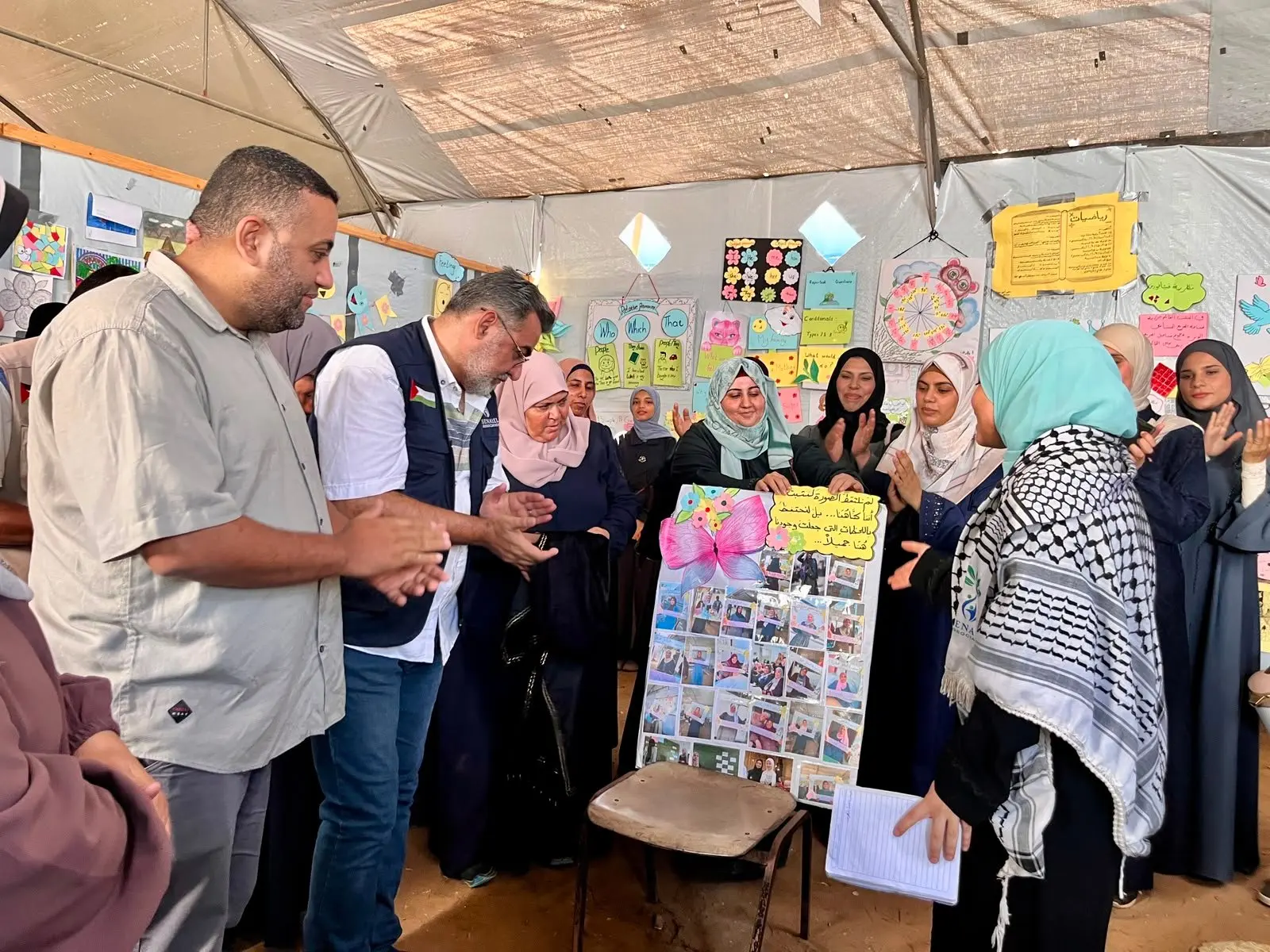 إبداعات الطلبة في ختام المخيم الصيفي «أجراس المدرسة»