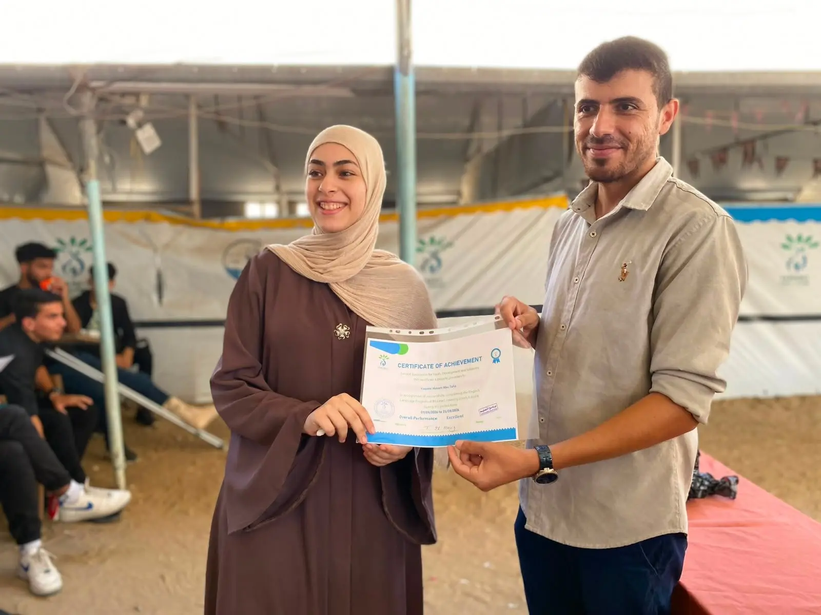 Completion of Levels 4, 5, and 6 of the English Language Program for 82 Students