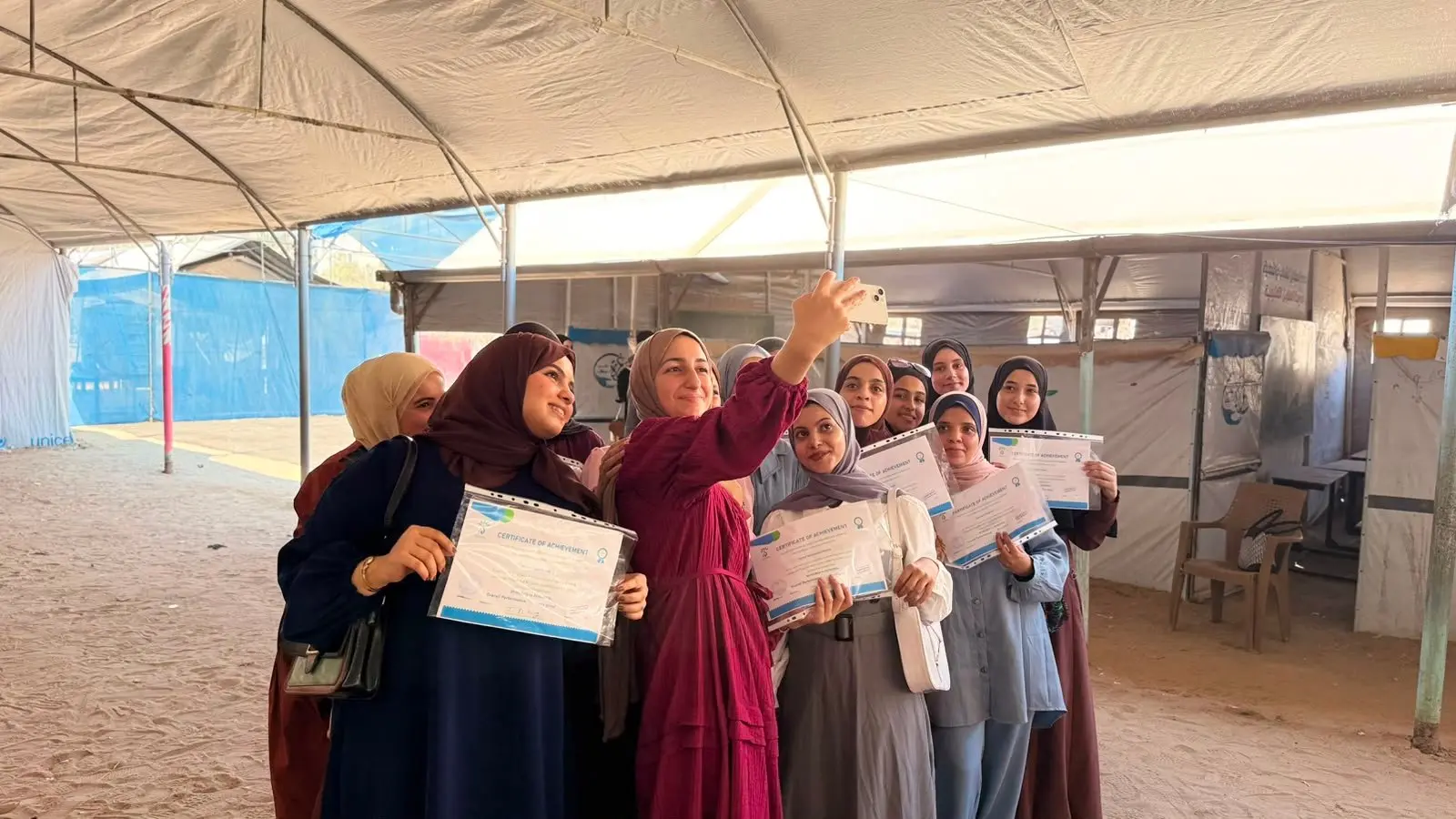 Completion of Levels 4, 5, and 6 of the English Language Program for 82 Students