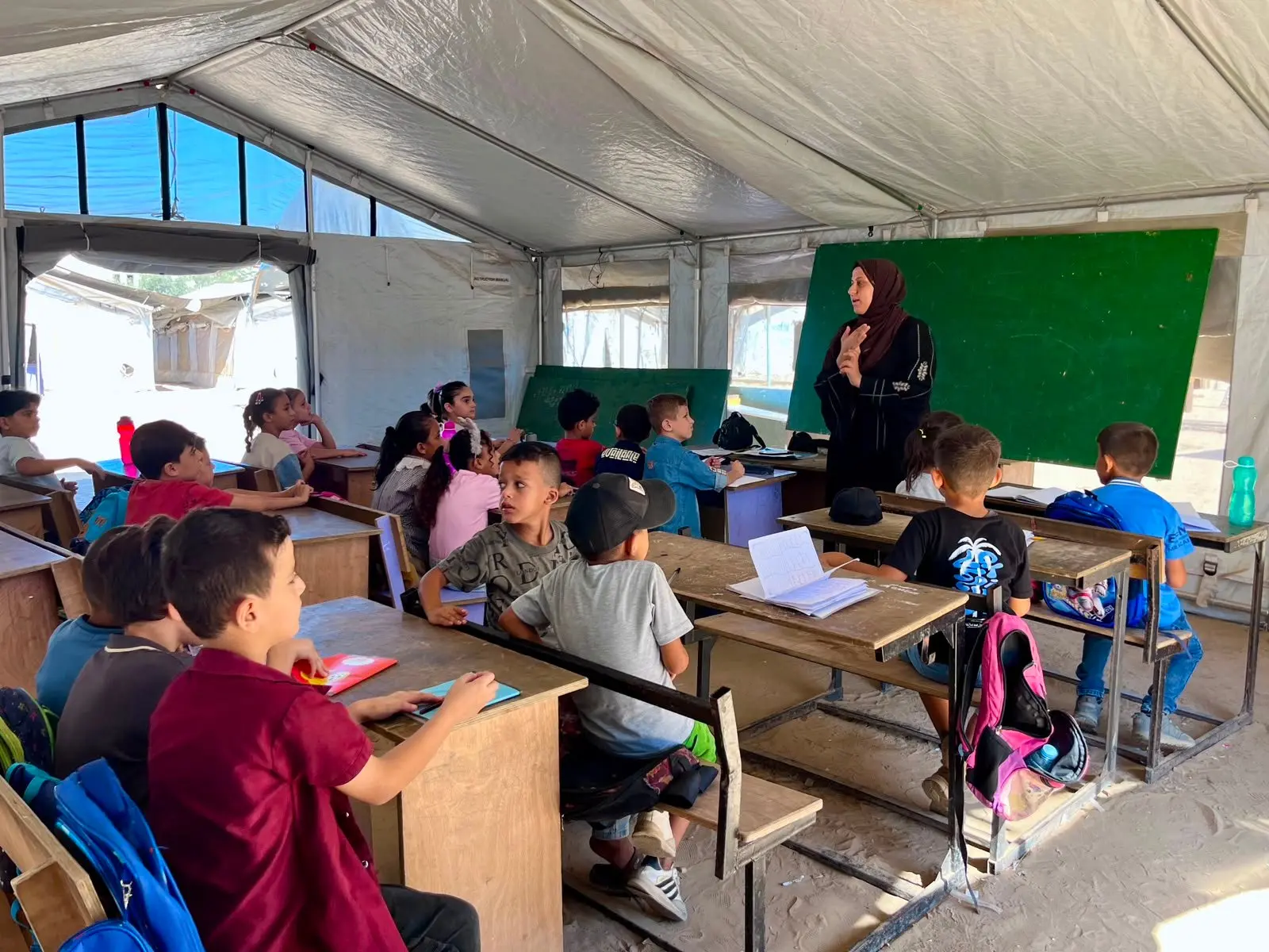 The 2026/2027 Academic Year Begins at Senabil Schools in the Gaza Strip