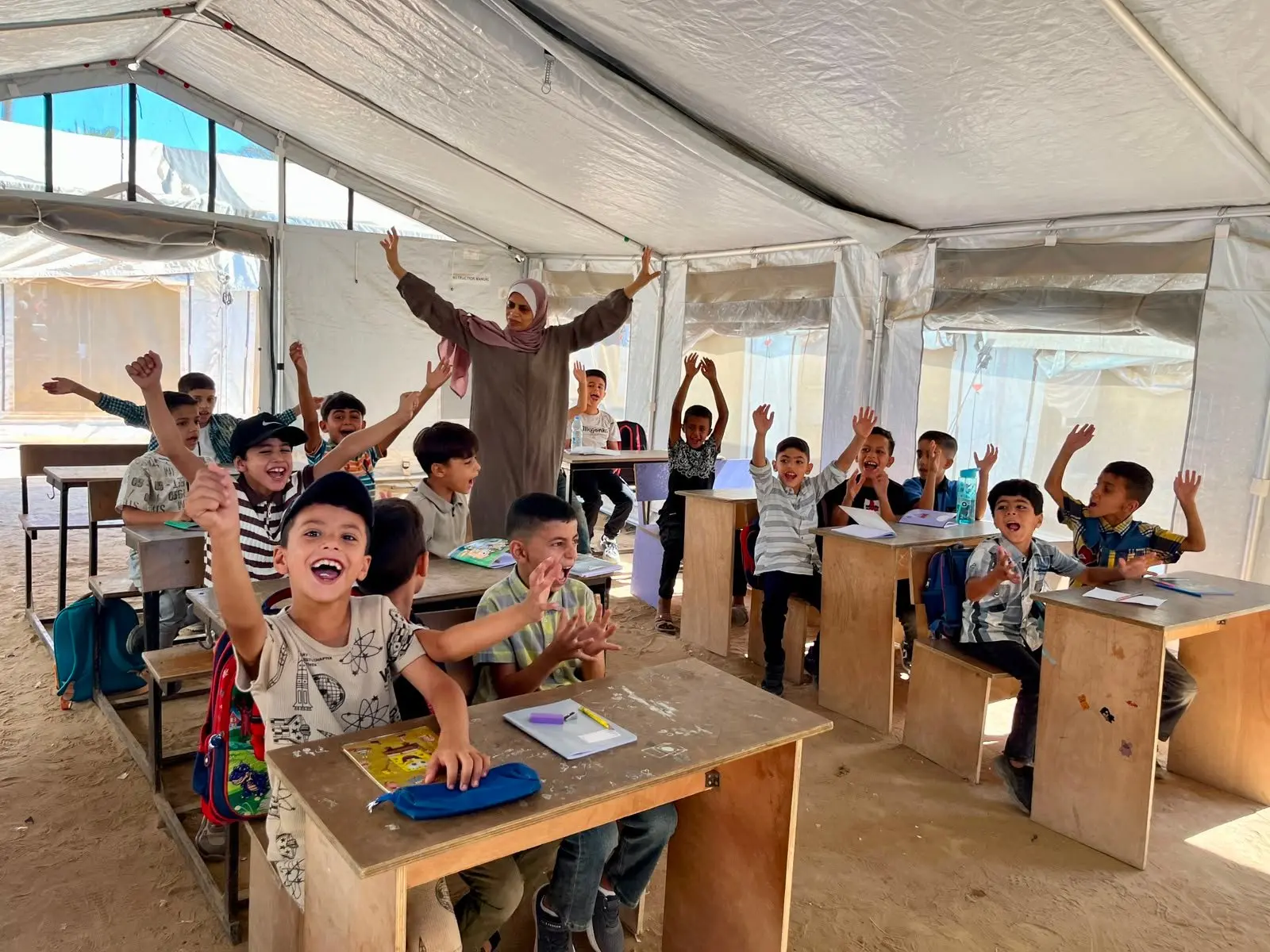 The 2026/2027 Academic Year Begins at Senabil Schools in the Gaza Strip