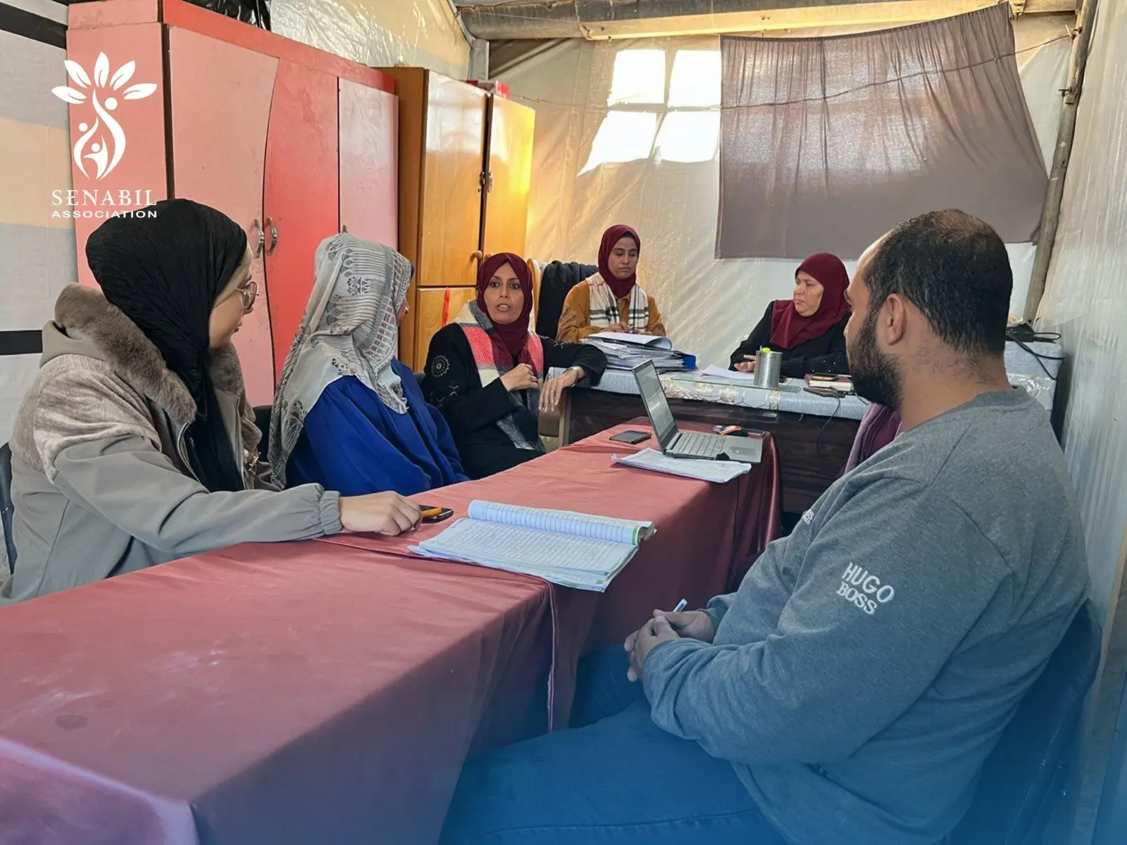 مؤسسة السنابل تستقبل د. إيناس أبو شاويش من جامعة فلسطين لتنسيق جهود الشراكة