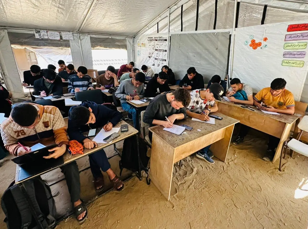 Senabil Schools Concludes Electronic Mock Exams for Tawjihi Students