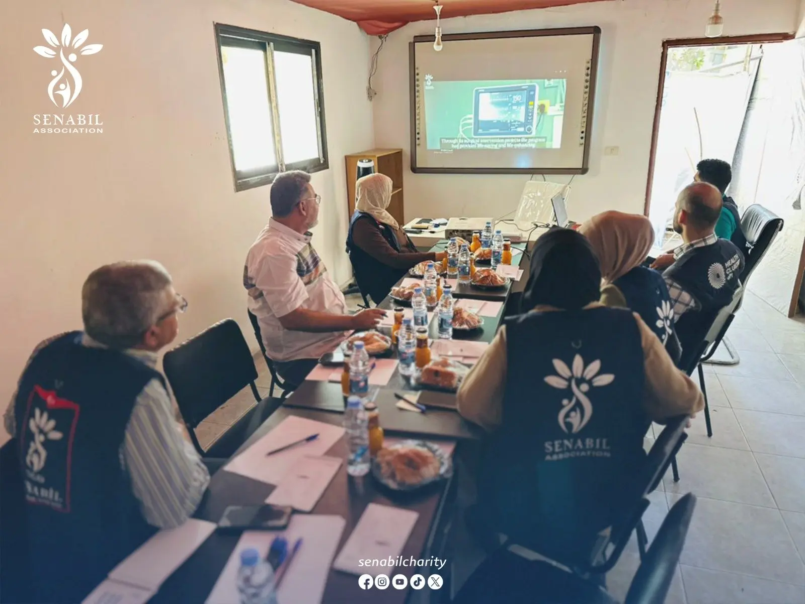 Senabil Association for Youth and Development Welcomes a Representative of the Health Cluster to Explore Opportunities for Cooperation and Support