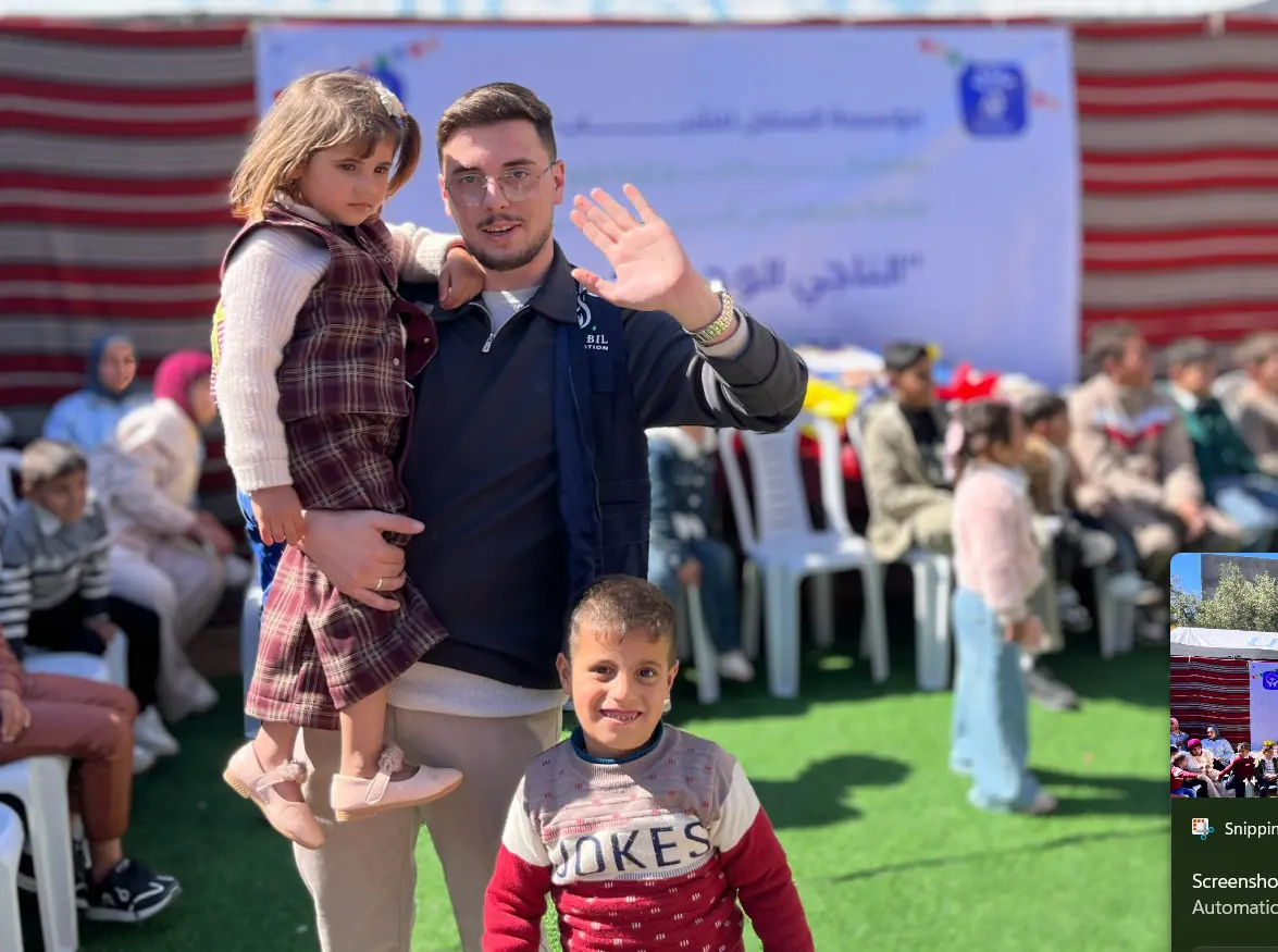 مشروع الدعم النفسي والترفيهي للأطفال الناجين الوحيدين خلال أيام عيد الفطر
