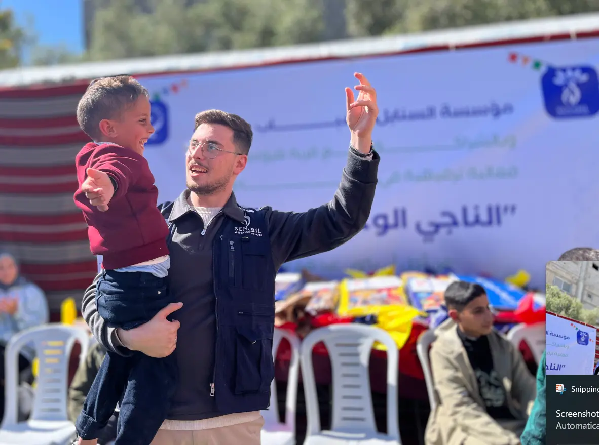 مشروع الدعم النفسي والترفيهي للأطفال الناجين الوحيدين خلال أيام عيد الفطر