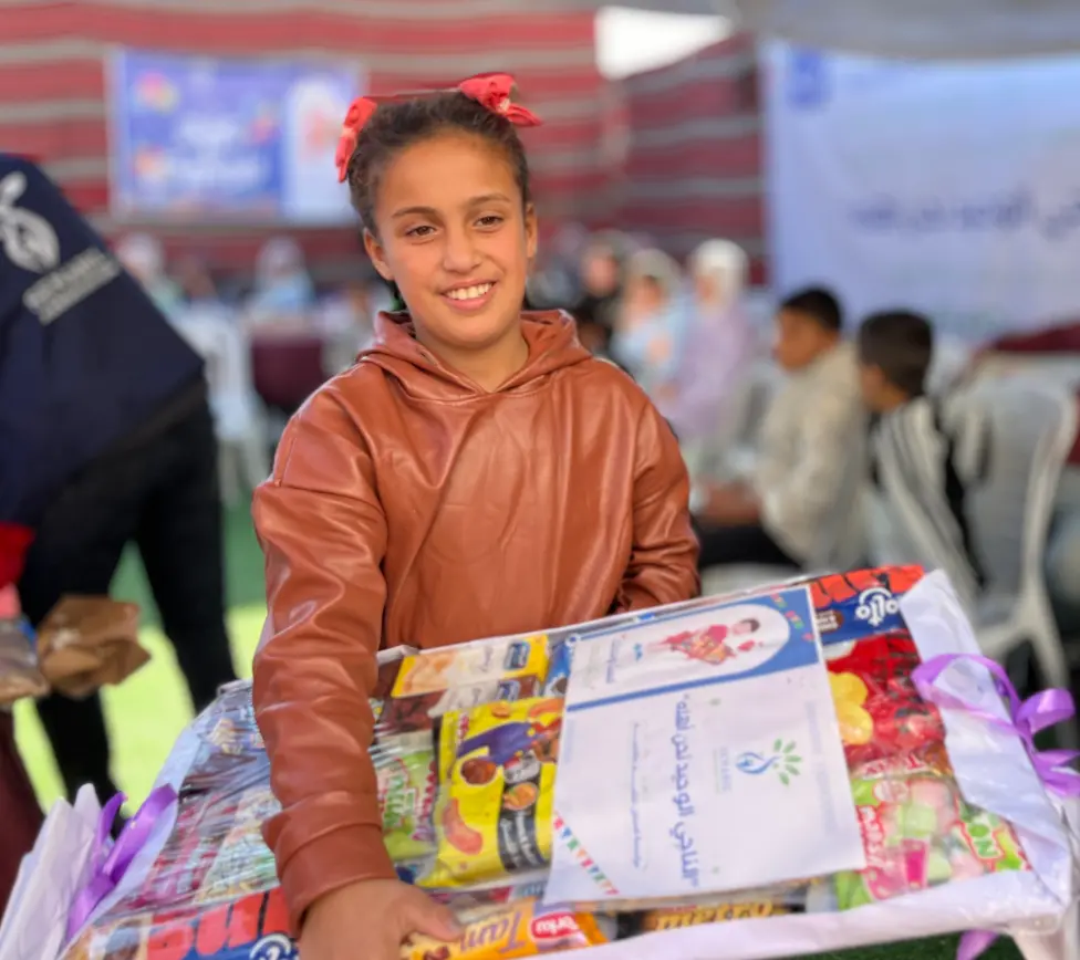 مشروع الدعم النفسي والترفيهي للأطفال الناجين الوحيدين خلال أيام عيد الفطر