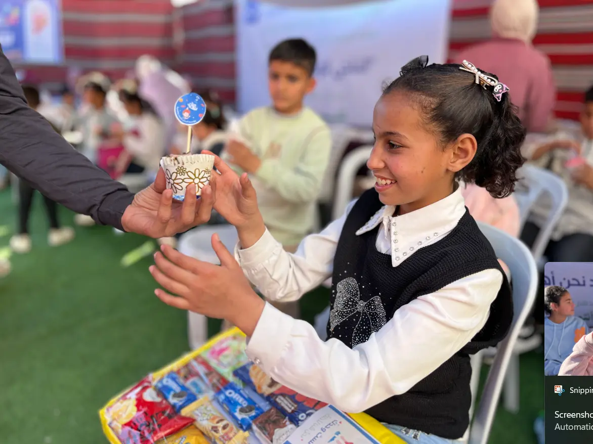 مشروع الدعم النفسي والترفيهي للأطفال الناجين الوحيدين خلال أيام عيد الفطر